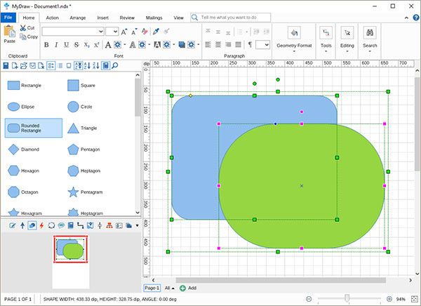 Mydraw5中文绿色版