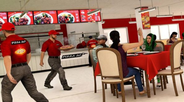 披萨送货员模拟游戏