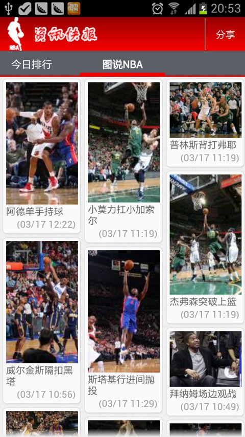 NBA资讯快报图片1