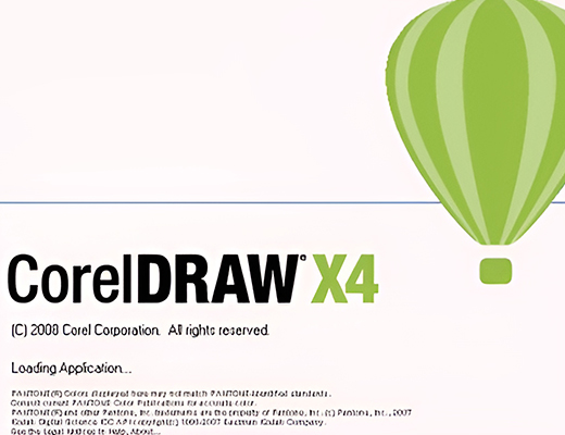 coreldraw x4 sp2图形处理软件